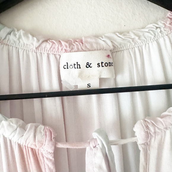 Cloth & Stone Pastel Tie Dye Maxi Dress Women's Size S - Picture 7 of 10